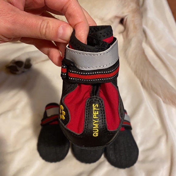 Doggie shoes- size 5 with rubber soles - Picture 8 of 15